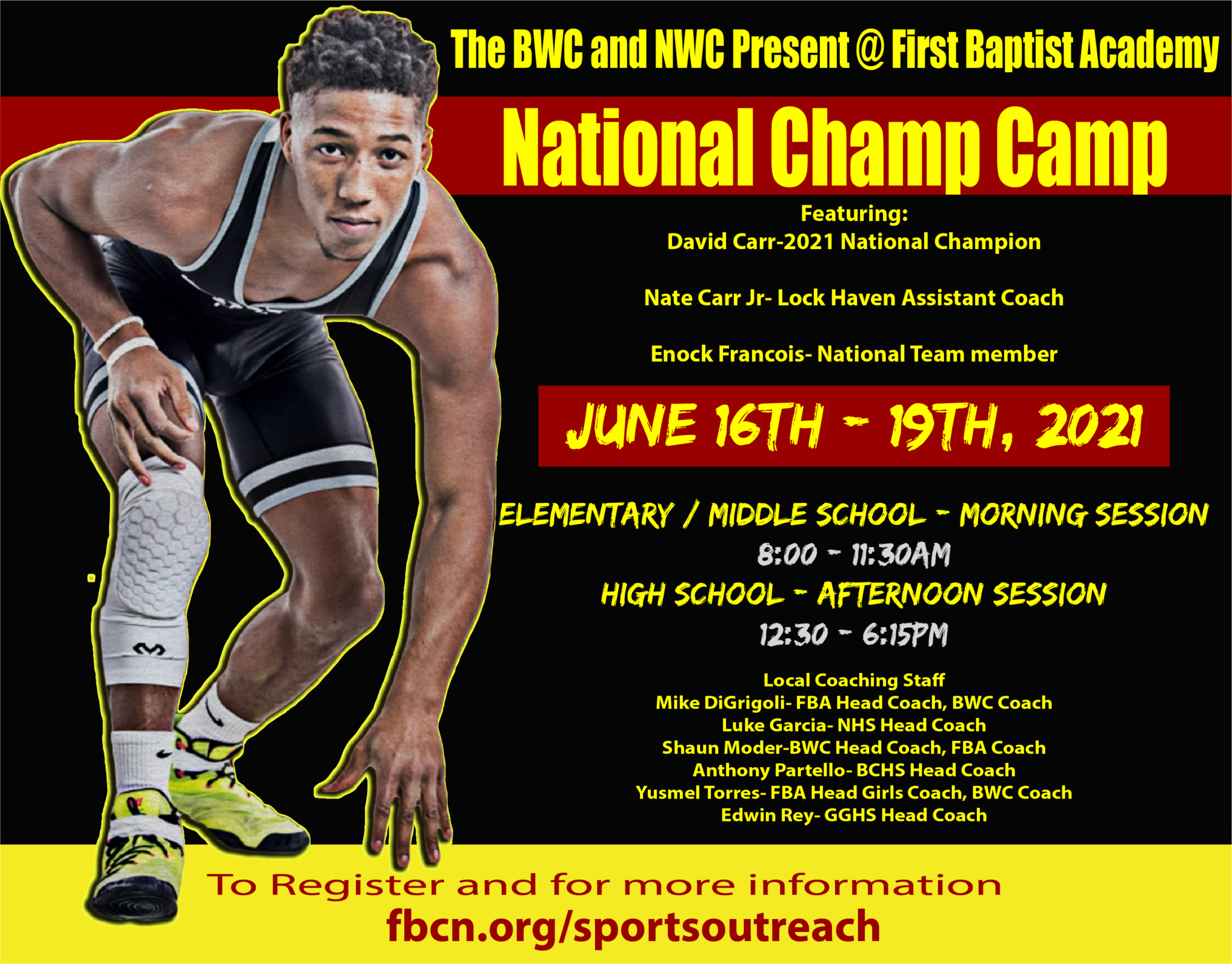 » David Carr National Champ Camp